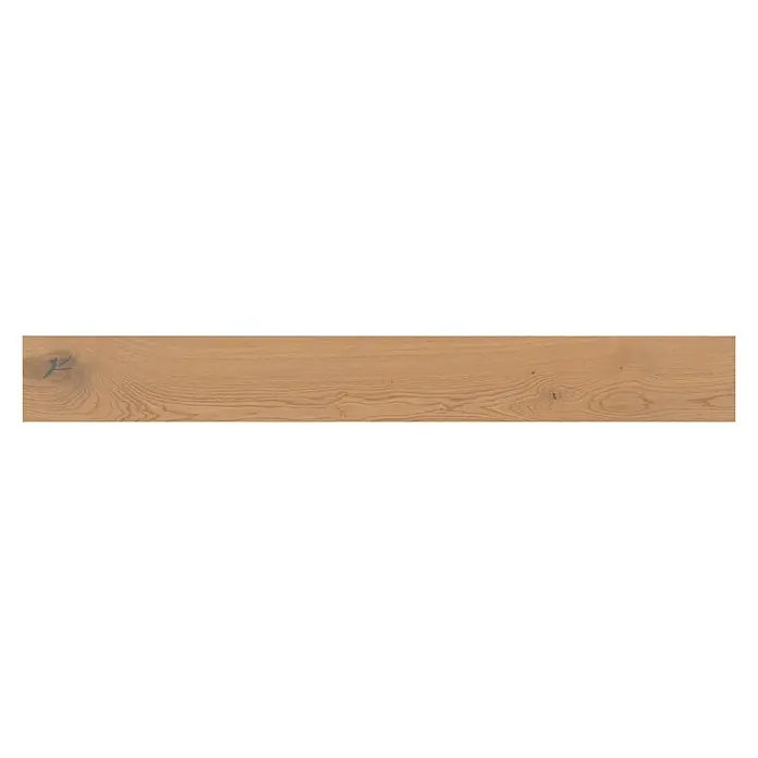 Parquet compact roble blanco - 1.200 x 145 x 10 mm, Efecto madera - Vista superior