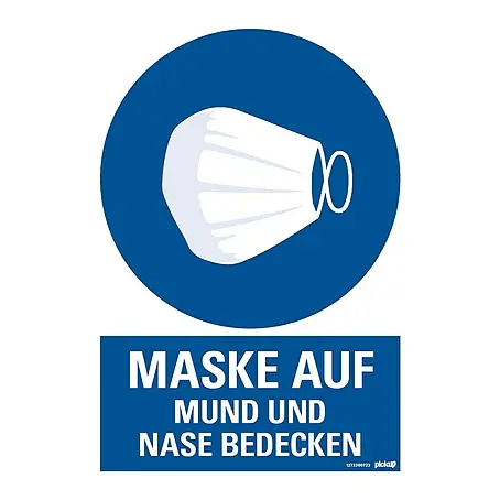 Pickup  Hinweisschild