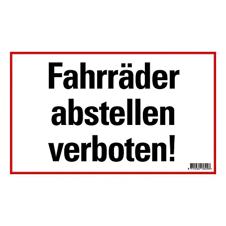 Pickup  Hinweisschild