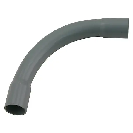 Pvc-bocht Ø 3/4 grijs