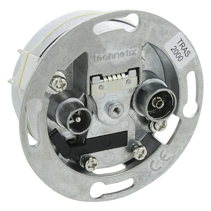 Antenne-einddoos Tras-2000B - Aluminium - Vooraanzicht