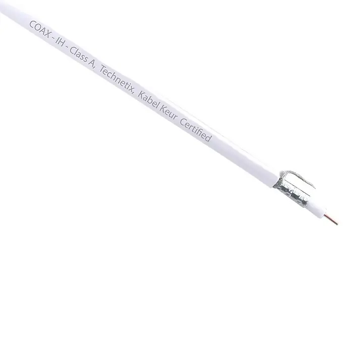 Coaxkabel A, 10 m - Coax, 75 Ohm - Close-up