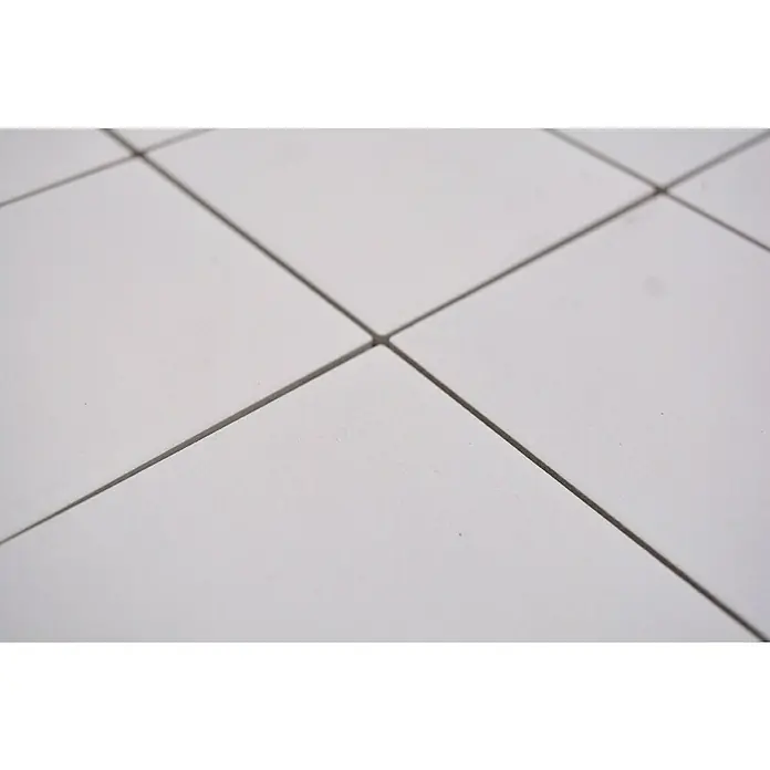 Mosaikfliese Quadrat RAT 200 - 29,8 x 29,8 cm, Weiß, Matt - Detailaufnahme