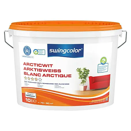 swingcolor  Muurverf Sneeuwwit