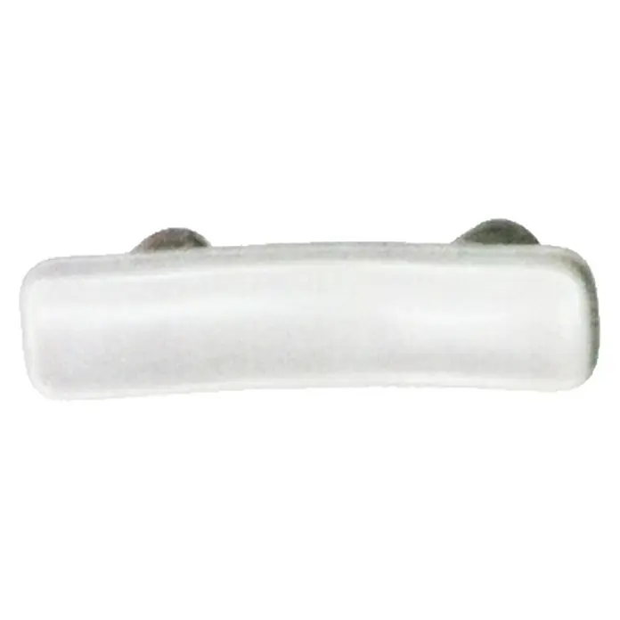 Häfele Möbelgriff - L x B x H: 29,5 x 65 x 33,5 mm, Porzellan - Diagonale Ansicht