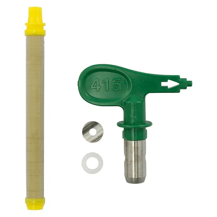Wagner High Efficiency Airless Düse ProTip 415 - Strahlbreite: 190 mm, Spritzwinkel: 40 ° - Ansicht von oben
