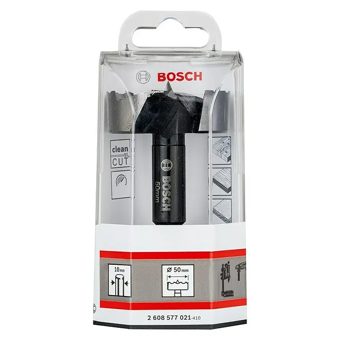 Bosch Professional Forstnerbohrer - Durchmesser: 50 mm, Durchmesser Schaft: 10 mm - Vorderansicht