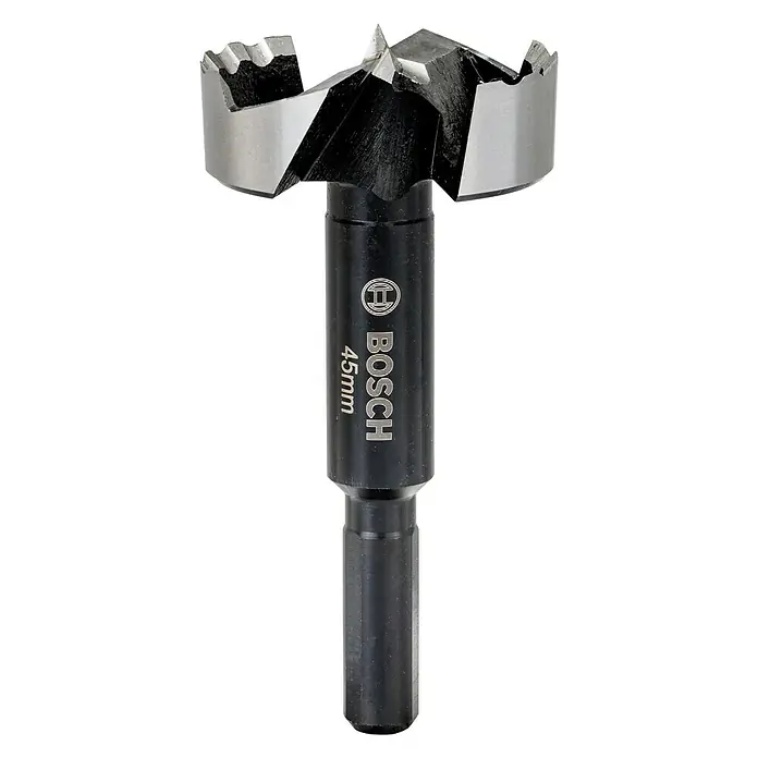 Bosch Professional Forstnerbohrer - Durchmesser: 45 mm, Durchmesser Schaft: 10 mm - Vorderansicht