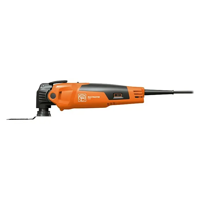 Fein Multifunktionswerkzeug-Set MultiMaster MM 500 Plus - Leistungsaufnahme: 350 W, 10.000 U/min - 19.500 U/min, Oszillationswinkel: ± 1,7° - Diagonale Ansicht