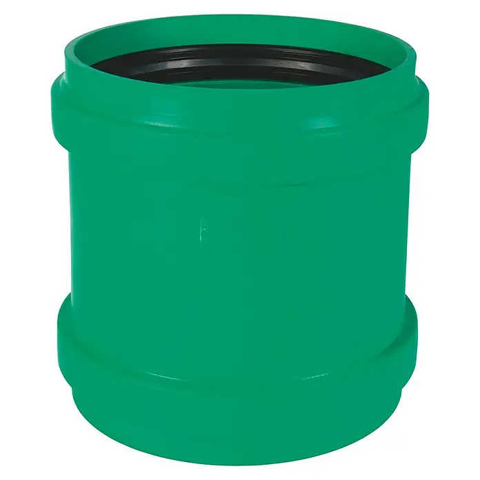 KG Überschiebmuffe KG 2000 - Nennweite: 110 mm - Diagonale Ansicht