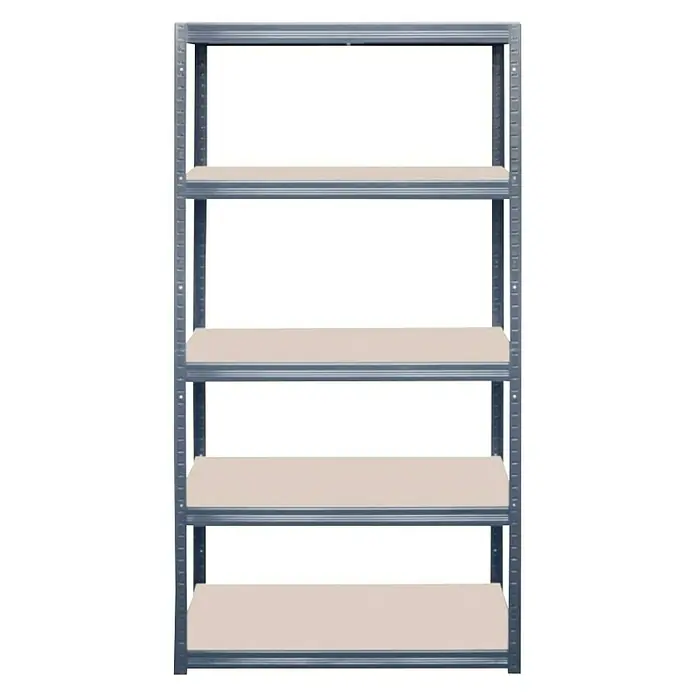 Metalni regal Futur 350 - 60 x 90 x 180 cm, Nosivost: 350 kg/polica - Pogled sprijeda