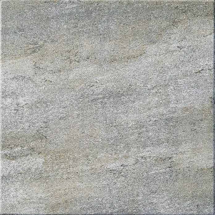 Terrassenplatte - Luserna marmoriert, L x B x S: 50 x 50 x 4 cm - Detailaufnahme