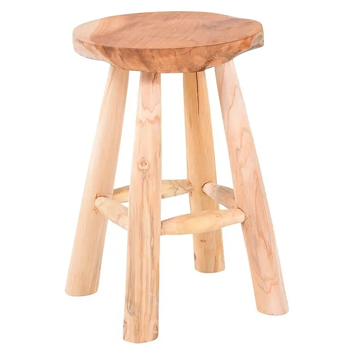 Vrtna stolica Woody - Š x V: 30 x 40 cm, Smeđe boje - Pogled sprijeda
