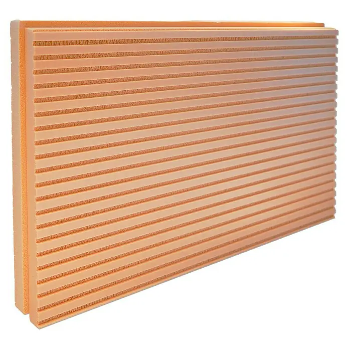 Soprema Sopra Placa de poliestireno extruido XPS TR 40 - 125 cm x 60 cm x 40 mm, Espuma dura de poliestireno extrusionada (XPS) - Vista angular