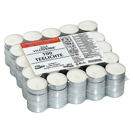 Velas de té pequeñas