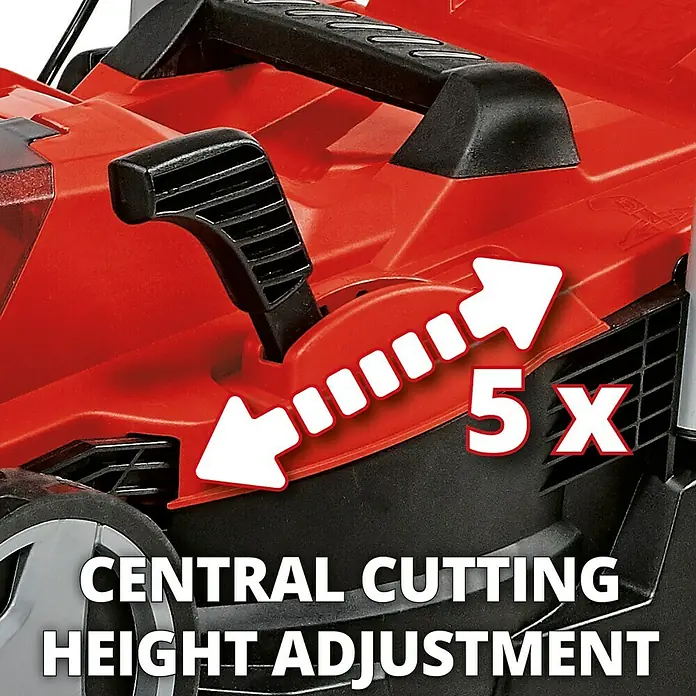 Einhell Power X-Change Akku-Rasenmäher - 18 V, 2 Akkus, 4 Ah, Schnittbreite: 33 cm - Detailaufnahme