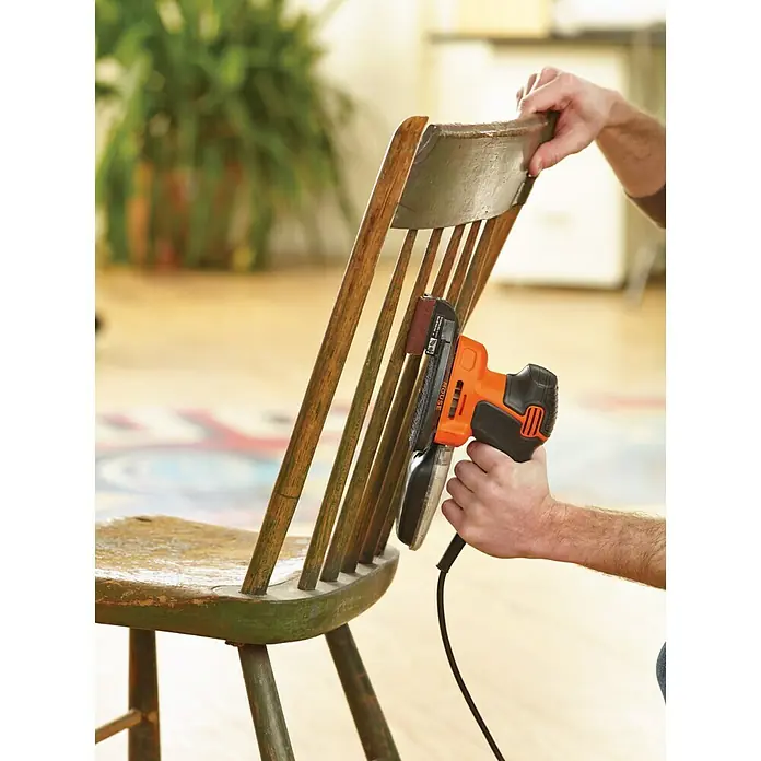 Black+Decker Multischuurmachine - 120 W, 0 tpm - 14.000 tpm - Toepassingsvoorbeeld