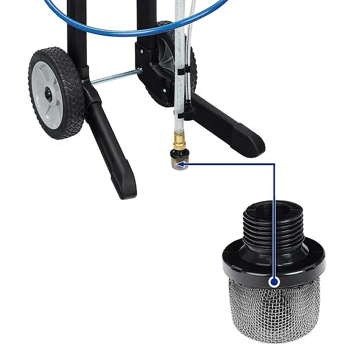 Graco Filtro de aspiración - Específico para: Graco Magnum Sistema de pulverización A20/A30/A45 & A60 - Primer plano