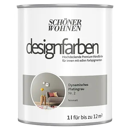 SCHÖNER WOHNEN-Farbe  Wandfarbe Designfarbe