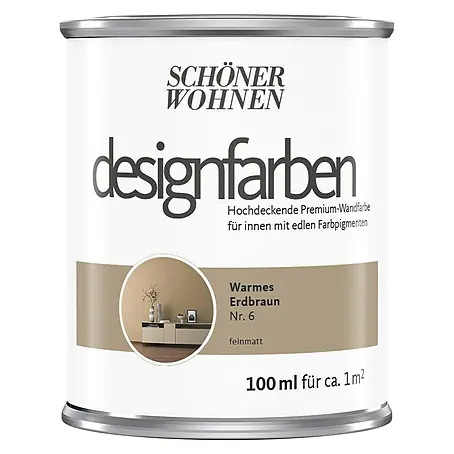 SCHÖNER WOHNEN-Farbe  Wandfarbe Designfarbe