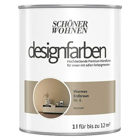 SCHÖNER WOHNEN-Farbe  Wandfarbe Designfarbe