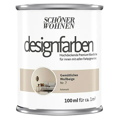 SCHÖNER WOHNEN-Farbe  Wandfarbe Designfarbe