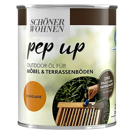 SCHÖNER WOHNEN-Farbe Pep up Outdoor-Öl für Möbel & Terrassenböden