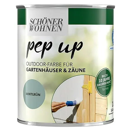 SCHÖNER WOHNEN-Farbe Pep up Outdoor-Farbe für Gartenhäuser & Zäune