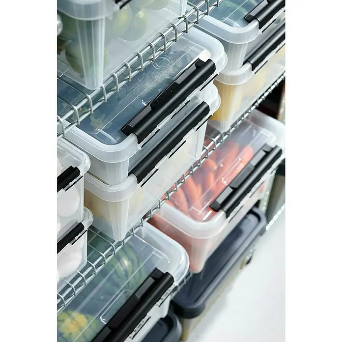 SmartStore Aufbewahrungsbox Classic 15 - L x B x H: 40 x 30 x 19 cm, Kunststoff, Transparent - Anwendungsbeispiel