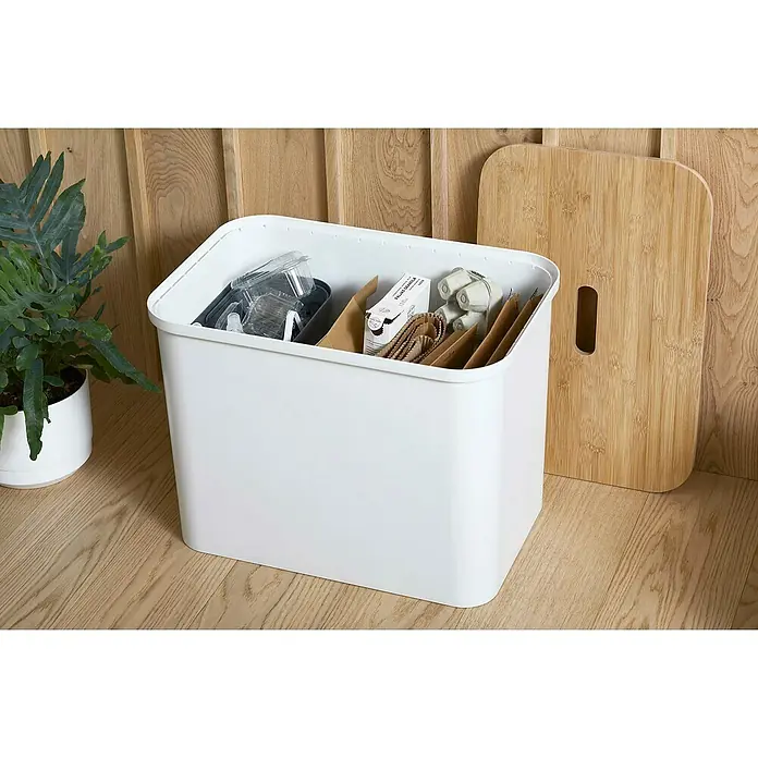SmartStore Collect Mülltrennsystem - 76 l, Weiß, Rechteckig, Kunststoff - Stimmungsaufnahme