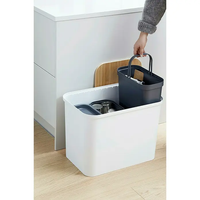 SmartStore Collect Mülltrennsystem - 76 l, Weiß, Rechteckig, Kunststoff - Anwendungsbeispiel