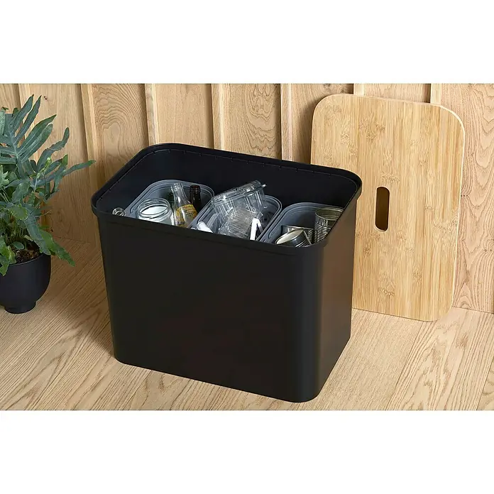 SmartStore Collect Mülltrennsystem - 13 l, Grau, Rechteckig, Kunststoff - Stimmungsaufnahme