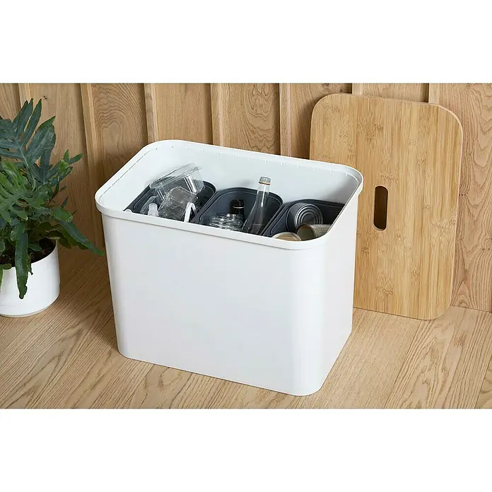 SmartStore Collect Mülltrennsystem - 13 l, Grau, Rechteckig, Kunststoff - Stimmungsaufnahme
