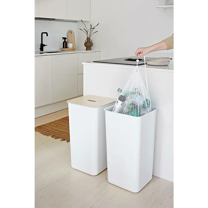 SmartStore Collect Deckel Bamboo - Bambus, 34 x 34 cm - Stimmungsaufnahme