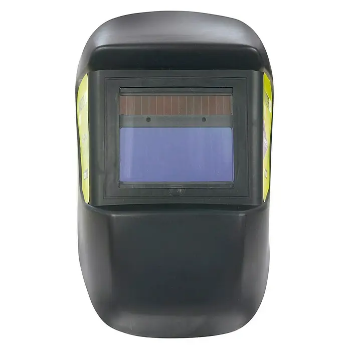 Gys Schweißhelm LCD Master 11 - Maße Sichtfenster: 100 x 49 mm, Schutzstufe: 3/11 - Vorderansicht