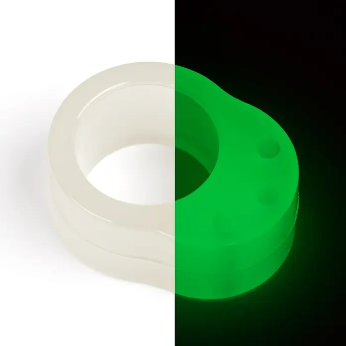 Türstopper Klinke, Kunststoff Fluor 17 mm - Transparent