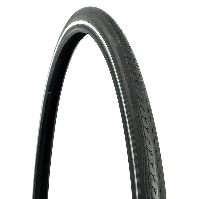 Dresco Buitenband Fiets 28X1 5/8X1 1/4 - 28″, 32-622, Zwart - Close-up