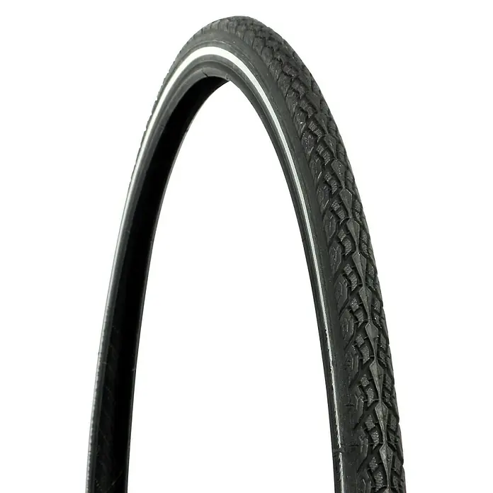 Dresco Buitenband Fiets APS 28X1 5/8X1 3/8 - 28″, 37-622, Zwart - Close-up