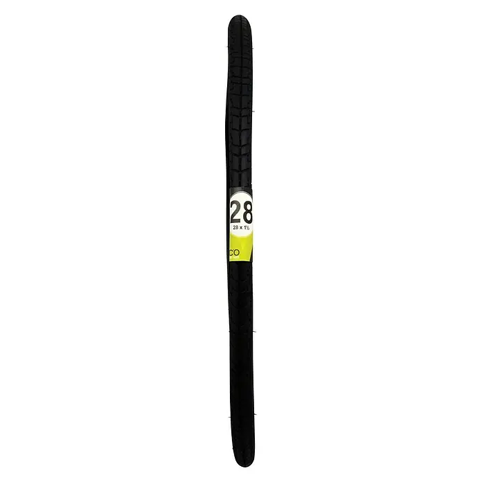 Dresco Buitenband Fiets 28X1 1/2 - 28″, 40-622, Zwart - Vooraanzicht