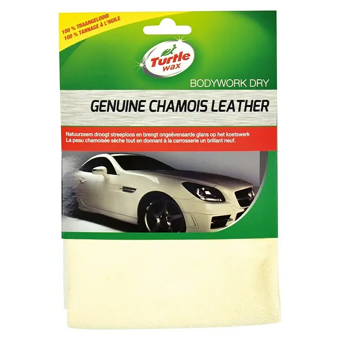 Turtle Wax Natuurzeem Genuine - 46 x 30 cm, Leer - Vooraanzicht