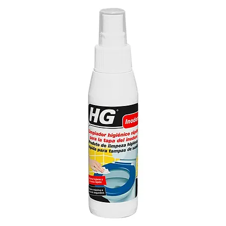 HG  Limpiador higiénico rápido tapa del inodoro