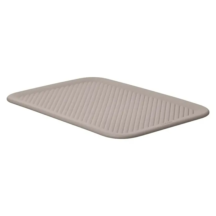 Tatay Baobab Tapa para cesta - 18,7 x 27,8 x 0,7 cm, Taupe - Vista angular