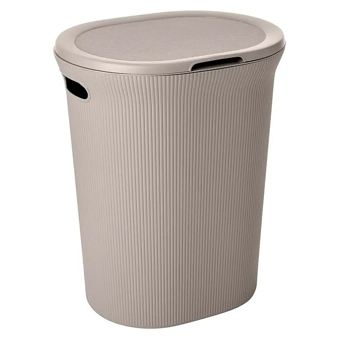 Tatay Baobab Cubo para la ropa - L x An x Al: 33 x 41 x 50 cm, Taupe - Vista angular