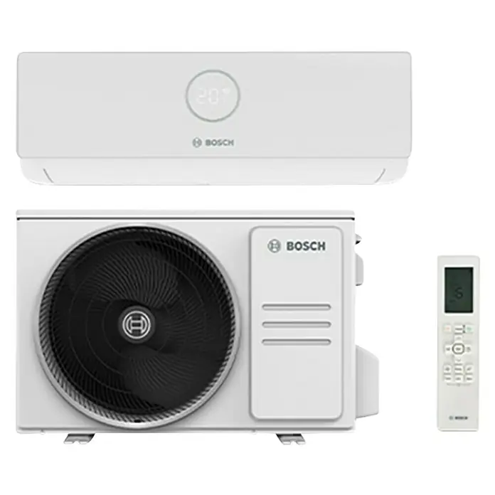 Bosch Aire acondicionado Inverter Climate 3000 i - 9.000 BTU/h, 10.000 BTU/h, Espacios hasta 18 m² - Vista frontal