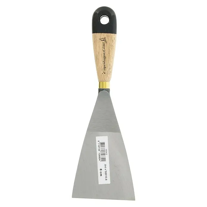 Copenhagen Gold Plamuurmes 8 cm - Verwijderen van behang, Klingbreedte: 8 cm - Top-down weergave