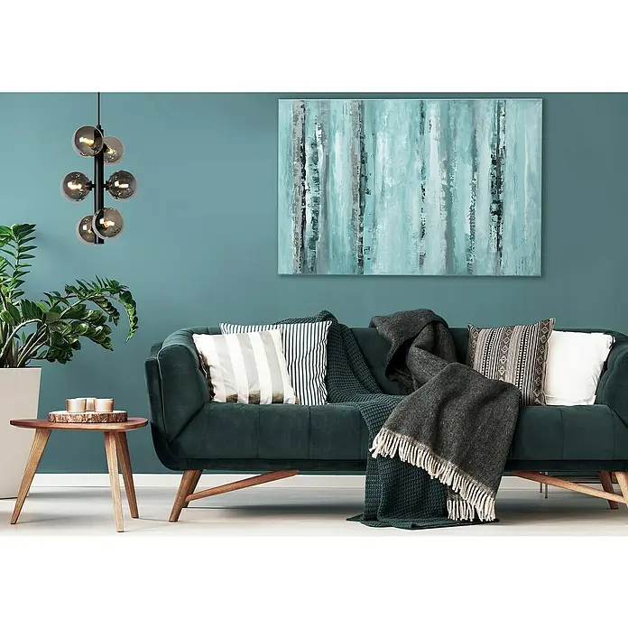 Lucide Tycho Pendelleuchte - L x B x H: 25,5 x 25,5 x 150 cm, Schwarz - Stimmungsaufnahme