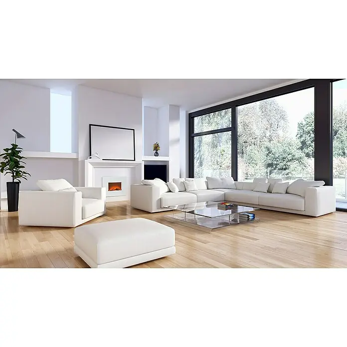 Elektrischer Kamin - 1.600 W, Weiß, 26 x 60 x 50 cm - Stimmungsaufnahme