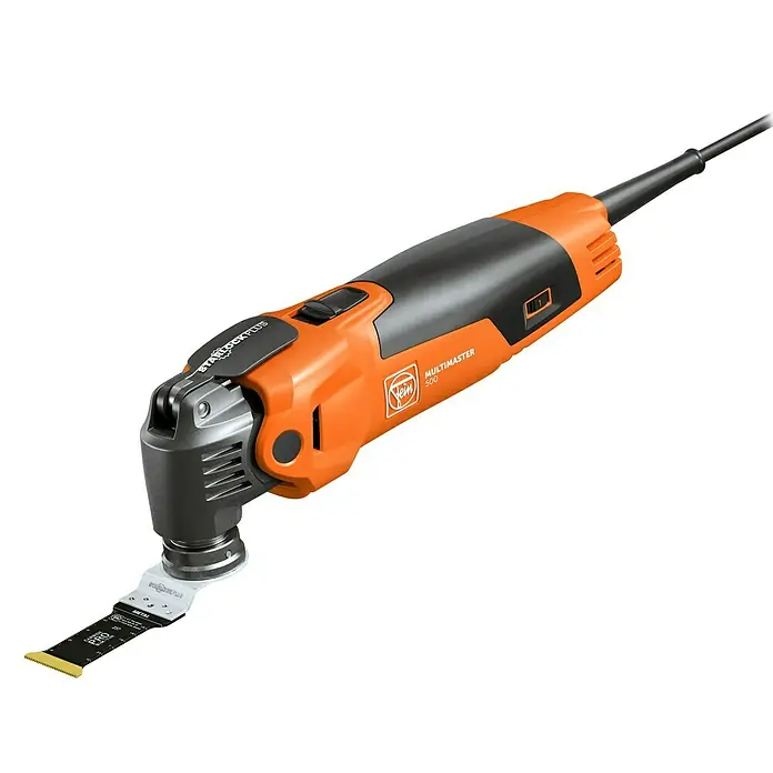 Fein Set višenamjenskog alata Multimaster MM 500 Plus - Priključna snaga: 350 W, 10.000 okr/min - 19.500 okr/min, Kut oscilacija: ± 1,7° - Dijagonalni pogled