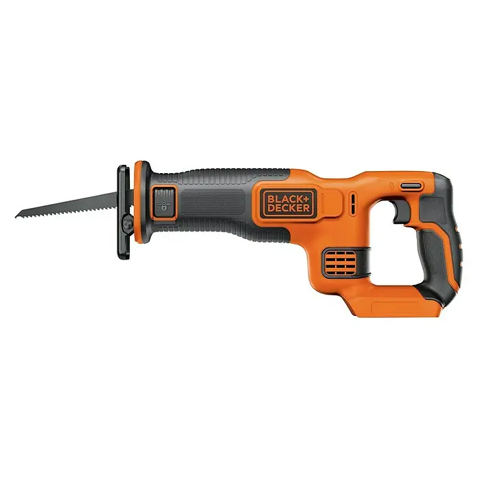 Black+Decker Accureciprozaag - 18 V, Excl. accu, 0 - 3.000 slagen/min - Zijaanzicht links
