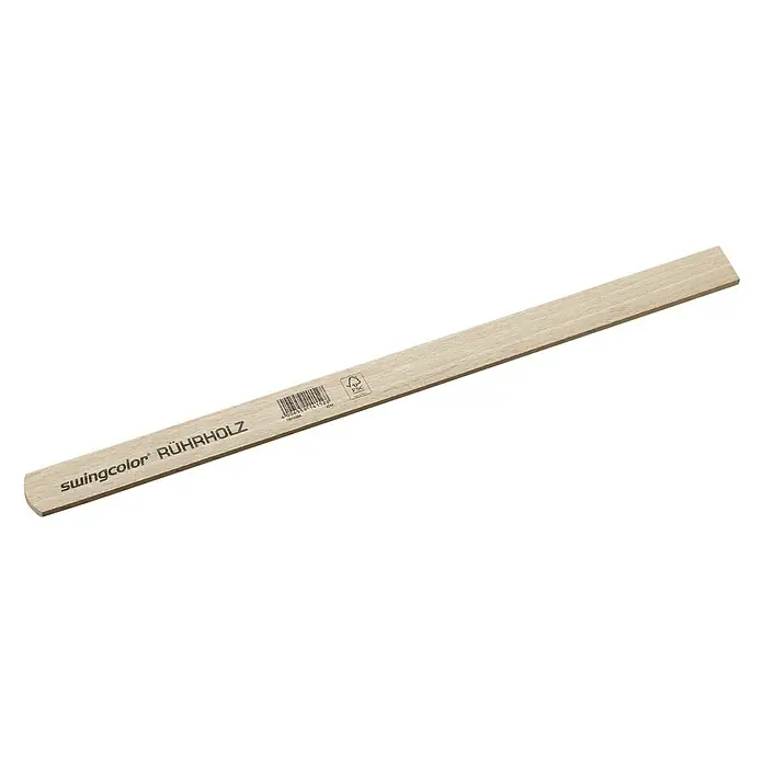 swingcolor Rührholz - 400 x 25 x 5 mm - Diagonale Ansicht